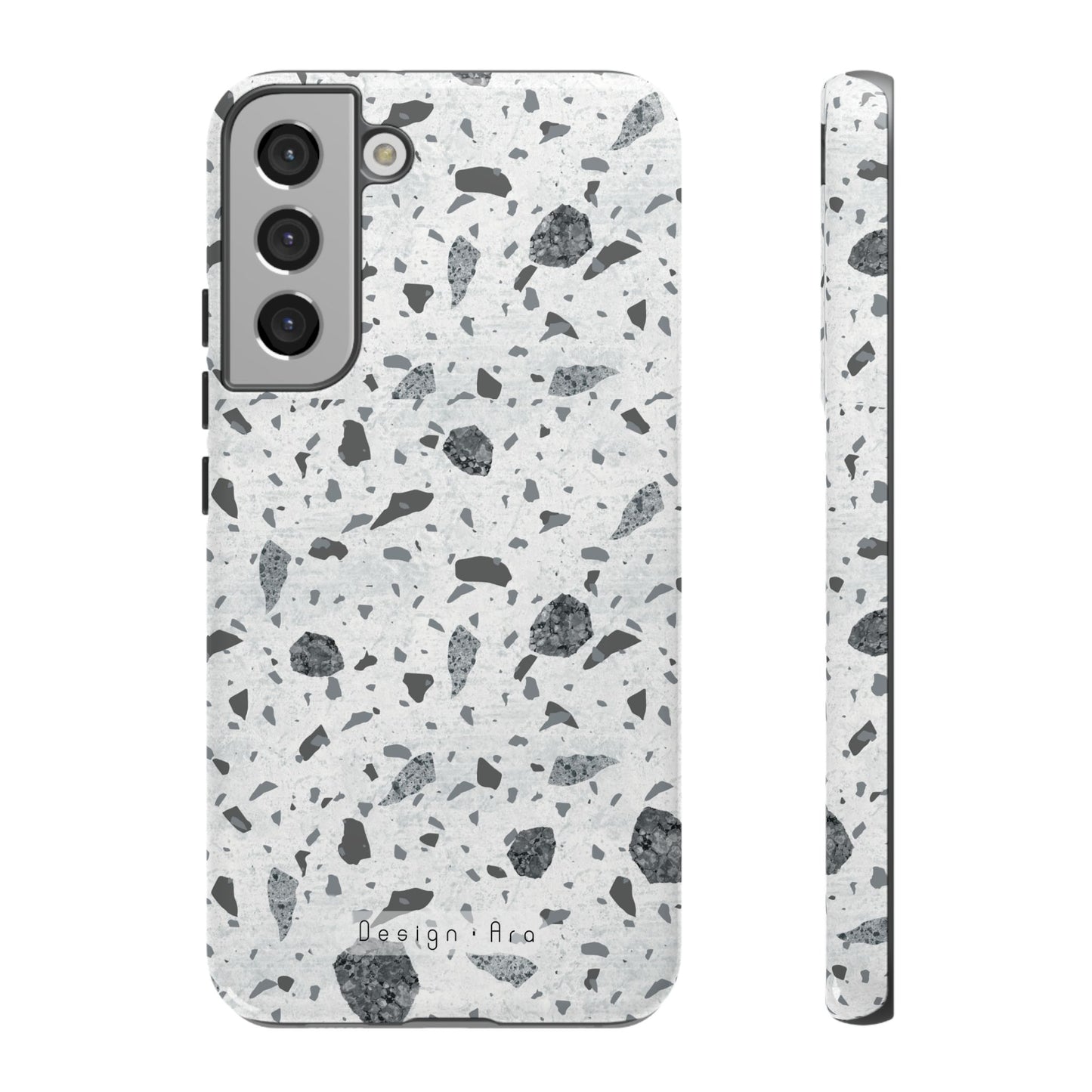 Moderní Terrazzo kryt na telefon – odolný ochranný obal