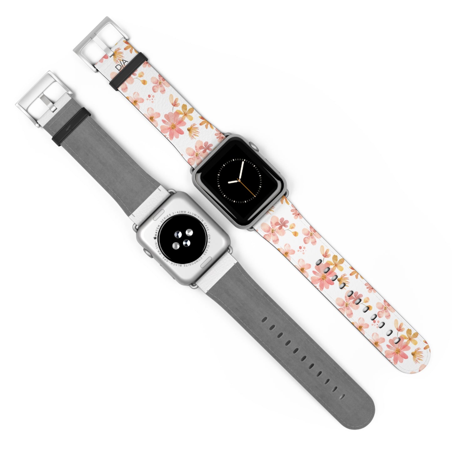 Květinový řemínek na Apple Watch – Stylový motiv kvetoucích květů