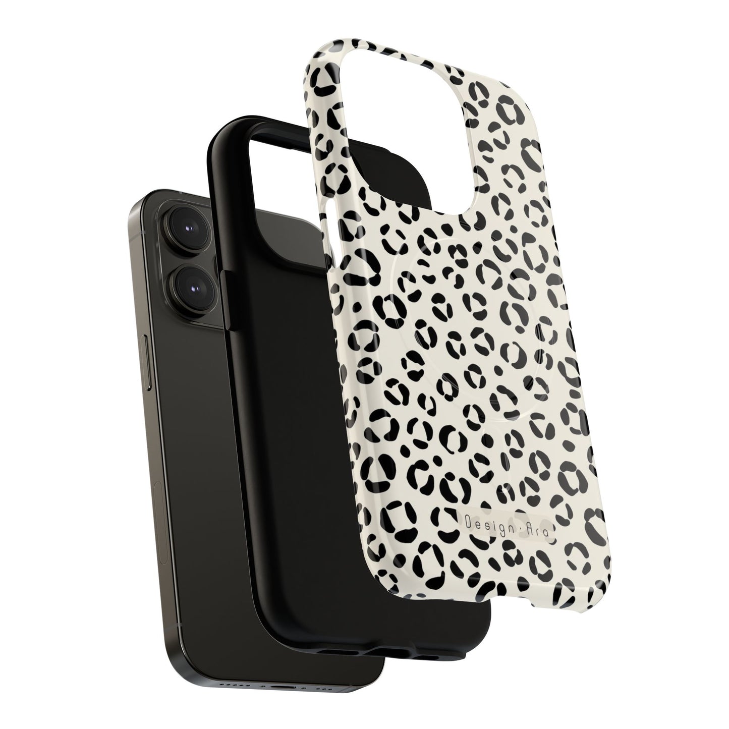 Magnetický MagSafe kryt na mobil s leopardím vzorem | Stylová ochrana, trendy zvířecí design