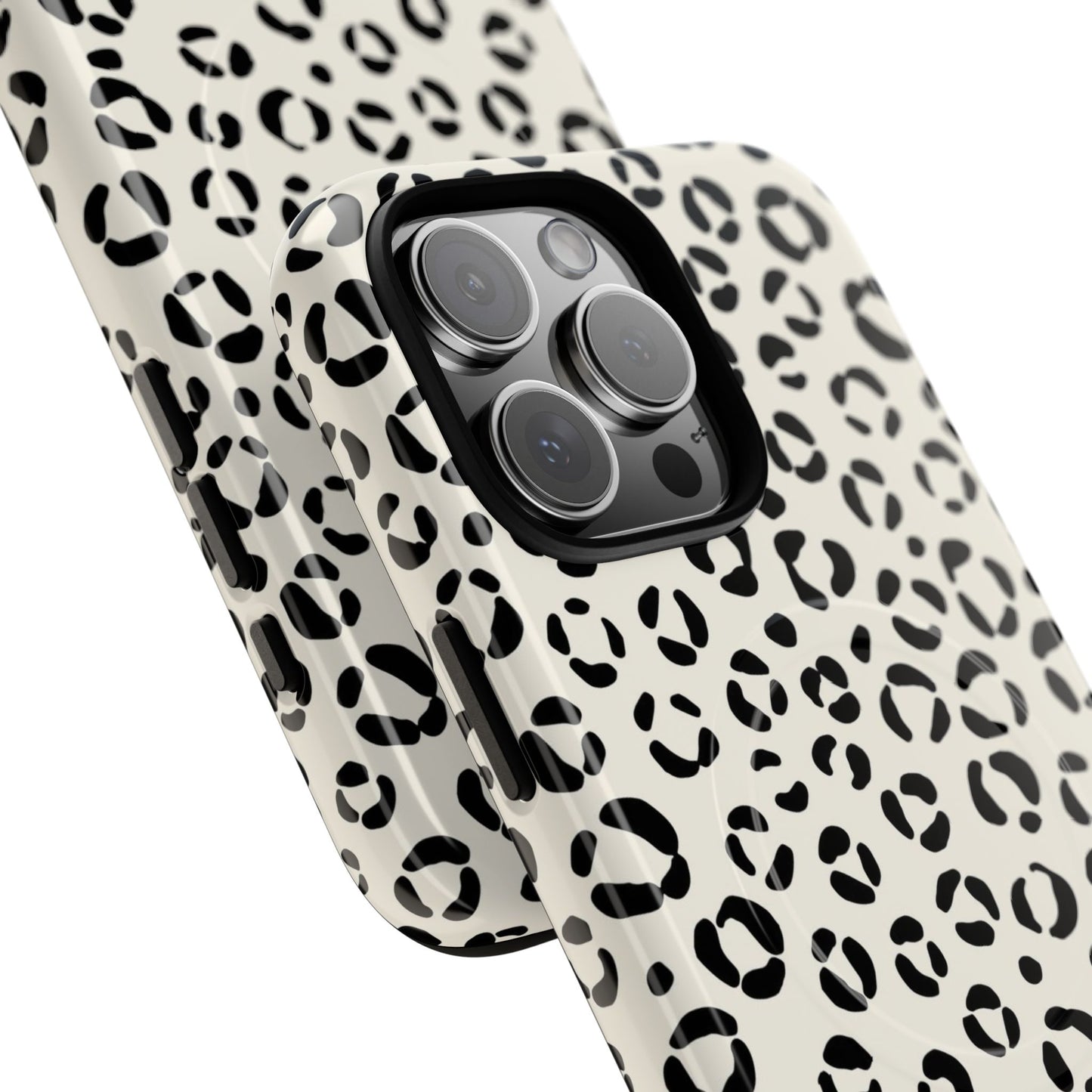 Magnetický MagSafe kryt na mobil s leopardím vzorem | Stylová ochrana, trendy zvířecí design