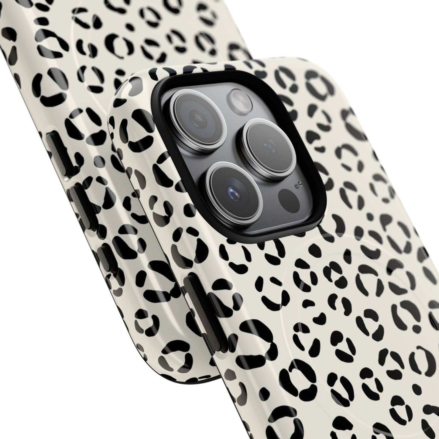 Magnetický MagSafe kryt na mobil s leopardím vzorem | Stylová ochrana, trendy zvířecí design