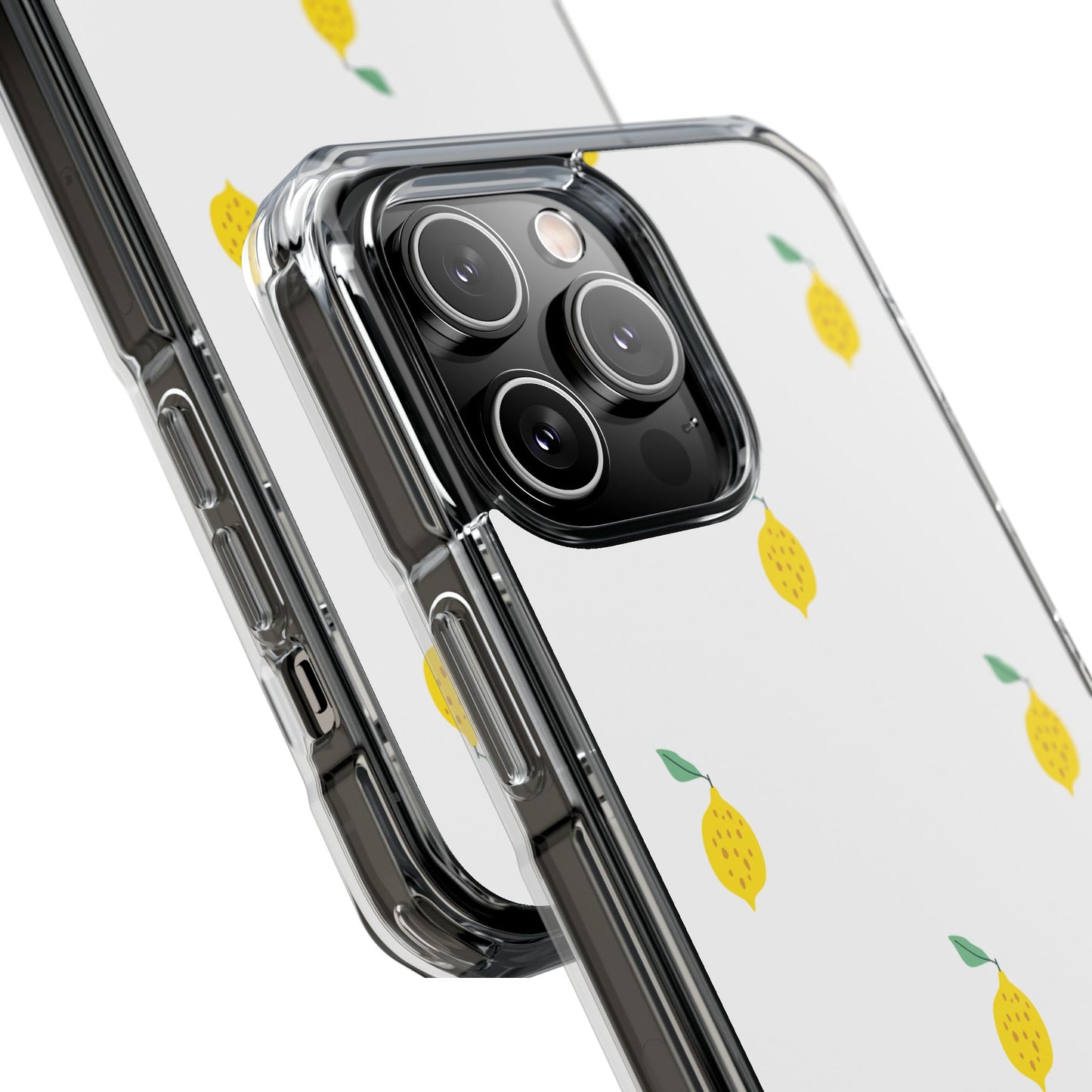 MagSafe Citrónový vzorovaný kryt na telefon – odolná a stylová ochrana