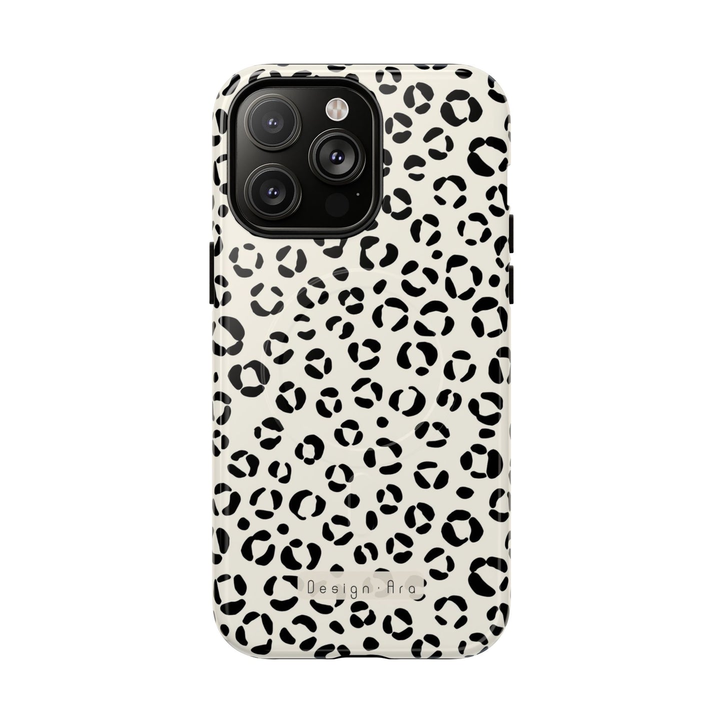 Magnetický MagSafe kryt na mobil s leopardím vzorem | Stylová ochrana, trendy zvířecí design