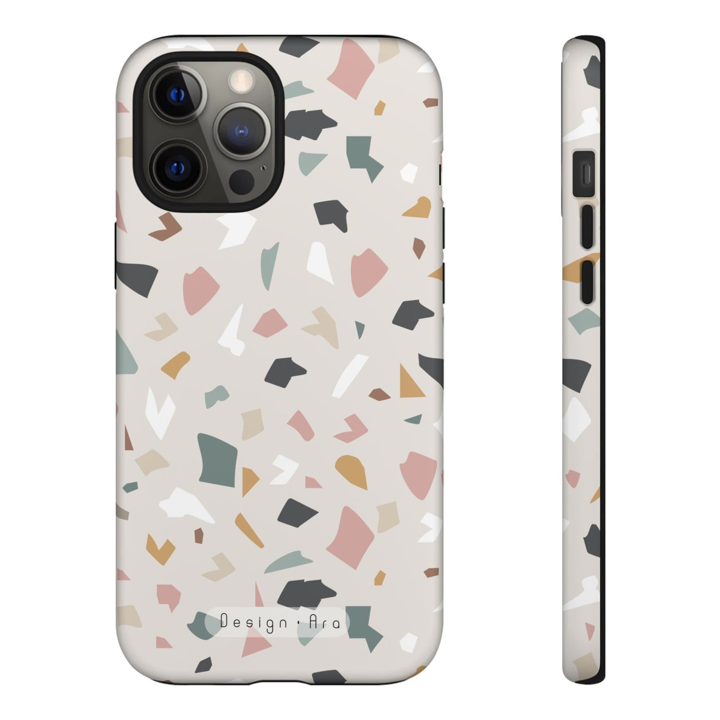 Stylové a trvanlivé pouzdro na telefon s moderním abstraktním designem