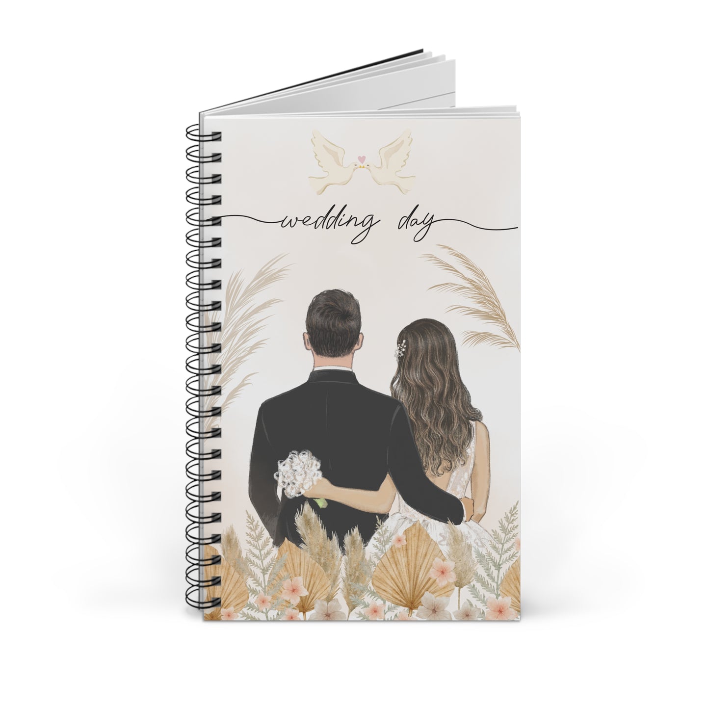 Elegantní svatební zápisník „Wedding Day“ | Plánování a vzpomínky na váš velký den