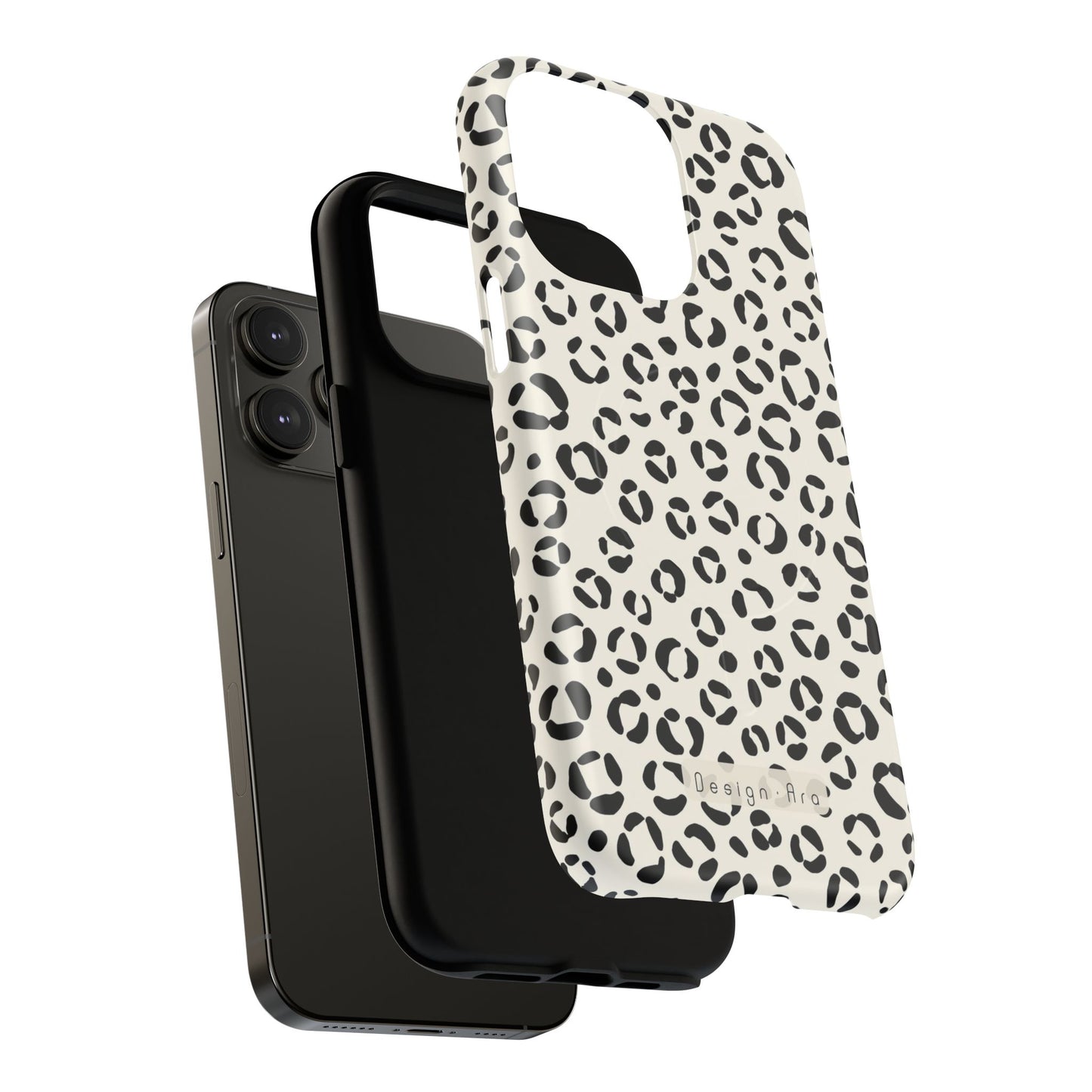 Magnetický MagSafe kryt na mobil s leopardím vzorem | Stylová ochrana, trendy zvířecí design