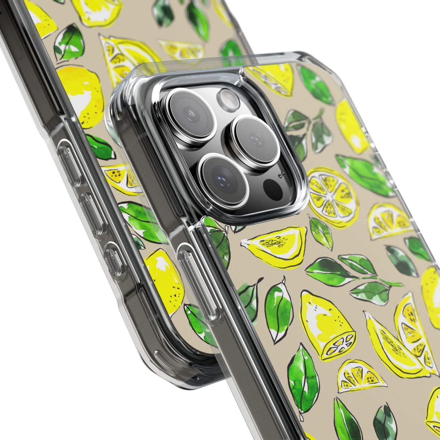 MagSafe kryt s citronovým vzorem – letní ochrana ve stylu