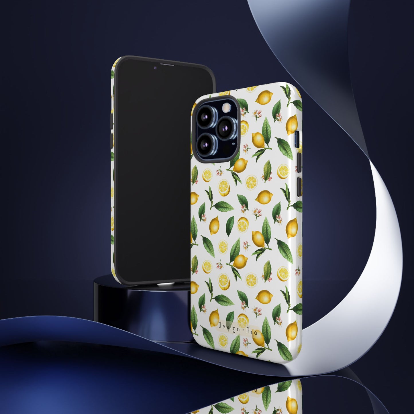 Pouzdro na telefon "Lemon Blossom" – Odolné, stylové a ochranné