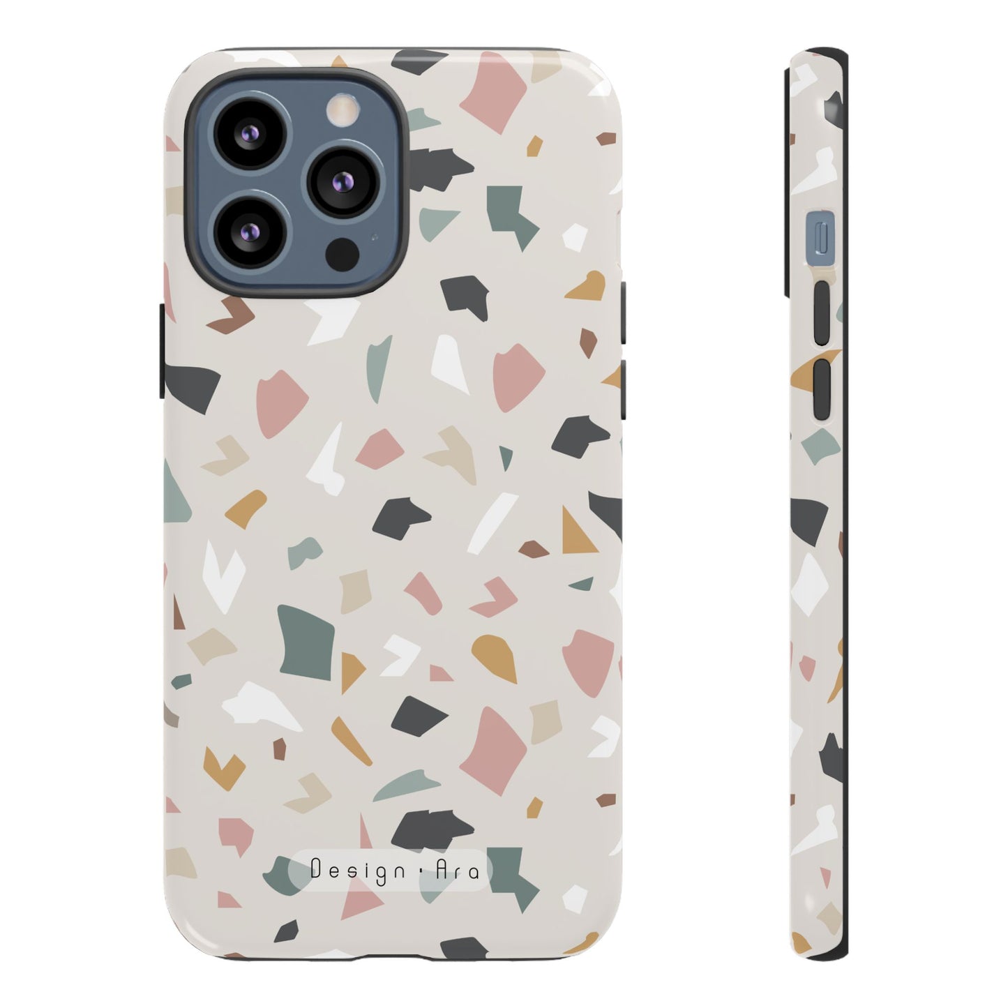 Stylové a trvanlivé pouzdro na telefon s moderním abstraktním designem