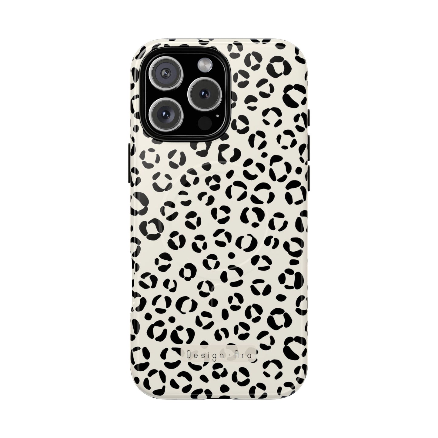 Magnetický MagSafe kryt na mobil s leopardím vzorem | Stylová ochrana, trendy zvířecí design