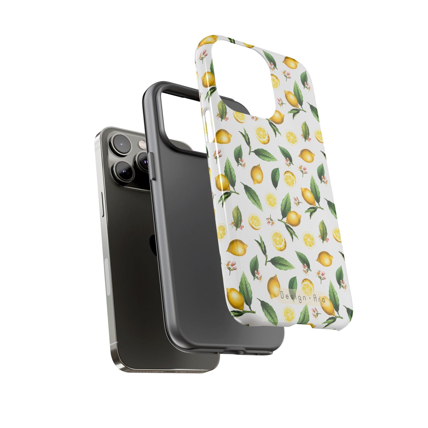 Pouzdro na telefon "Lemon Blossom" – Odolné, stylové a ochranné