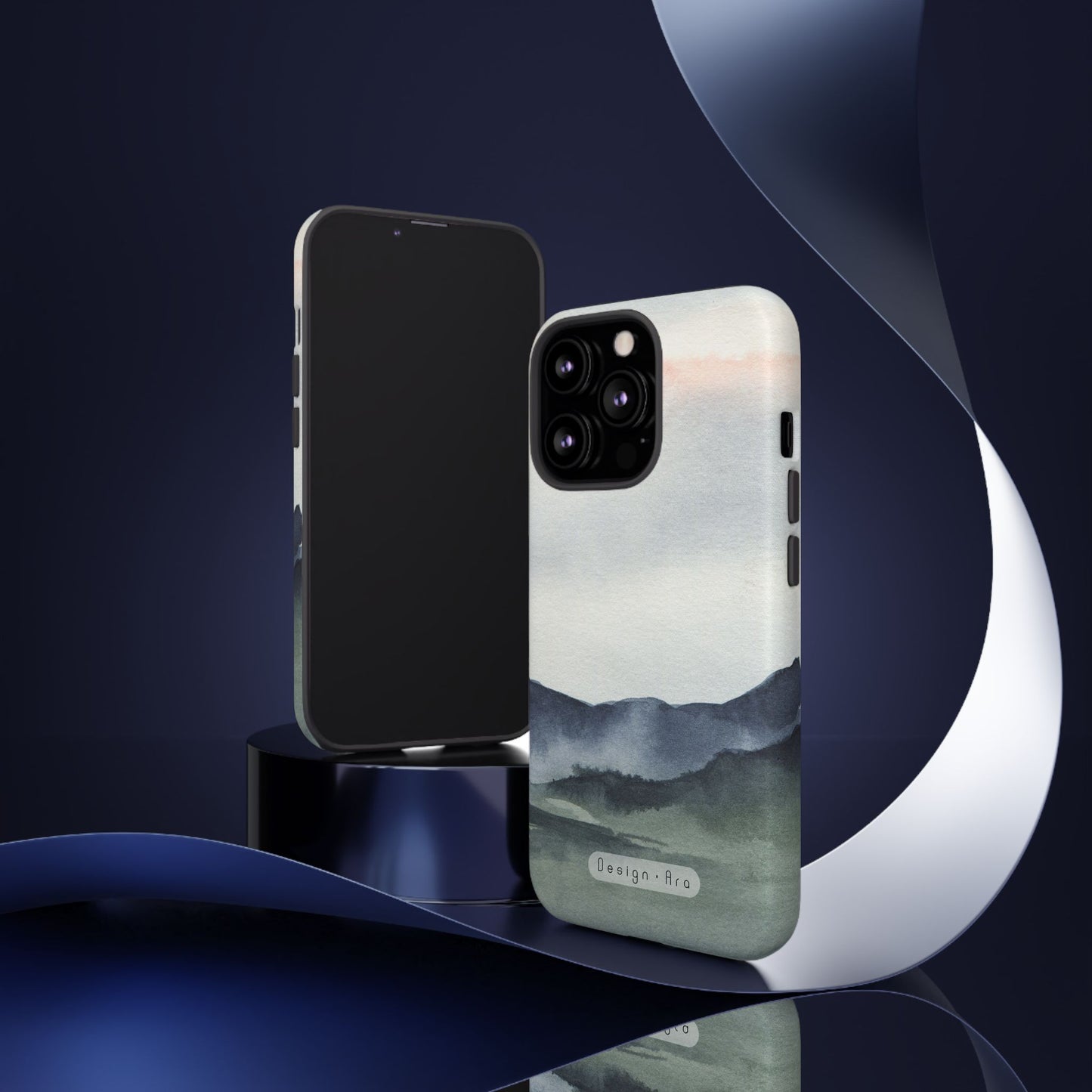 Odolný přírodní obal na iPhone – design horské krajiny