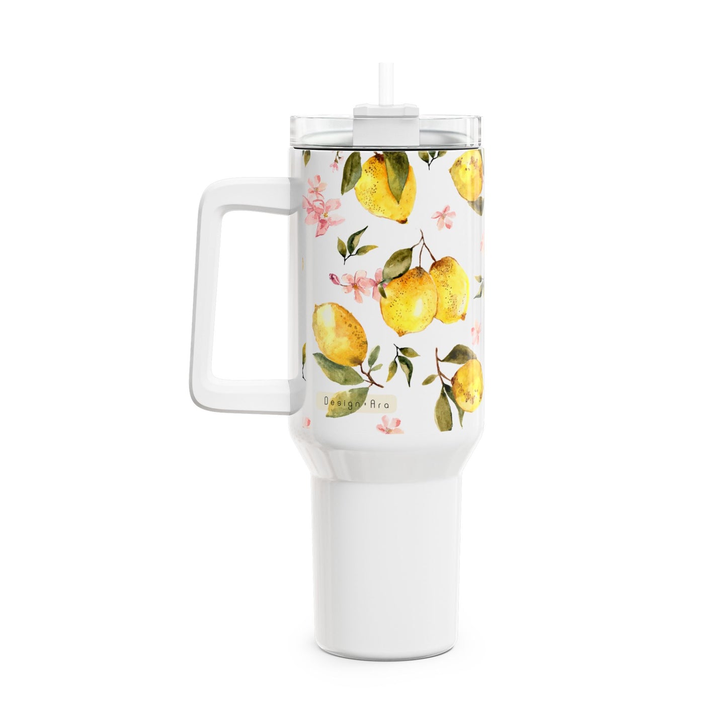 Lemon Blossom termoska – 1,2 l zateplená lahev na letní osvěžení a pikniky