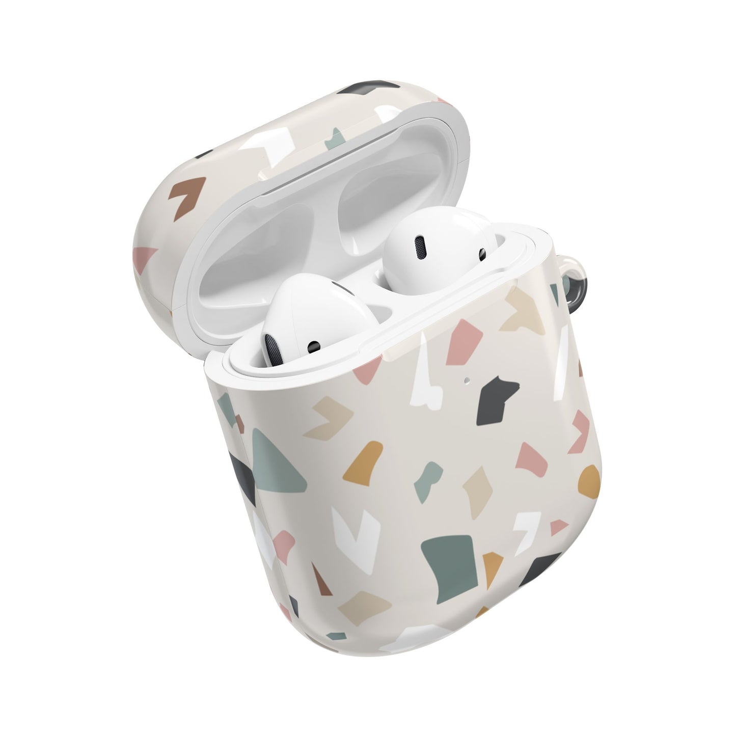 Stylový terrazzo kryt na AirPods – trendy doplněk pro každodenní použití
