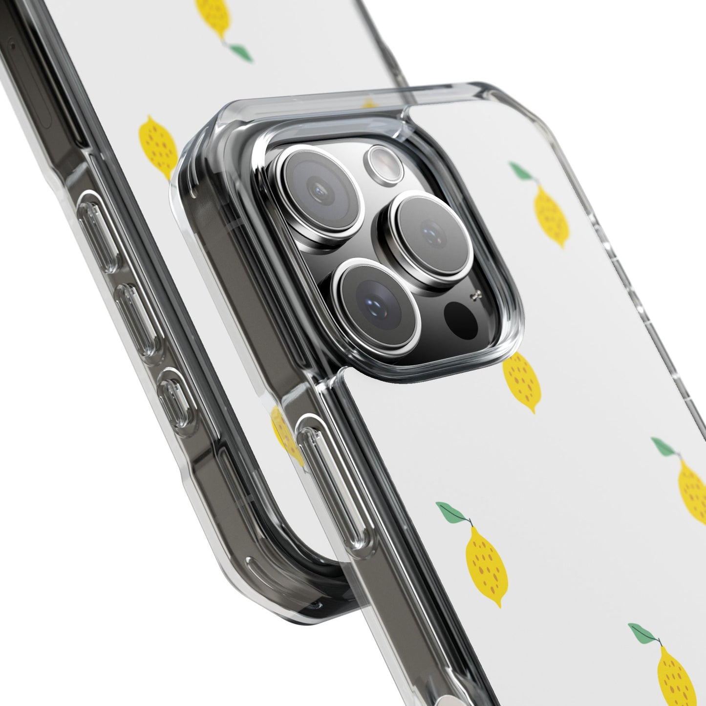 MagSafe Citrónový vzorovaný kryt na telefon – odolná a stylová ochrana