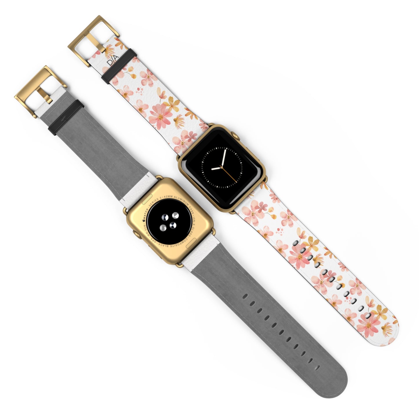 Květinový řemínek na Apple Watch – Stylový motiv kvetoucích květů
