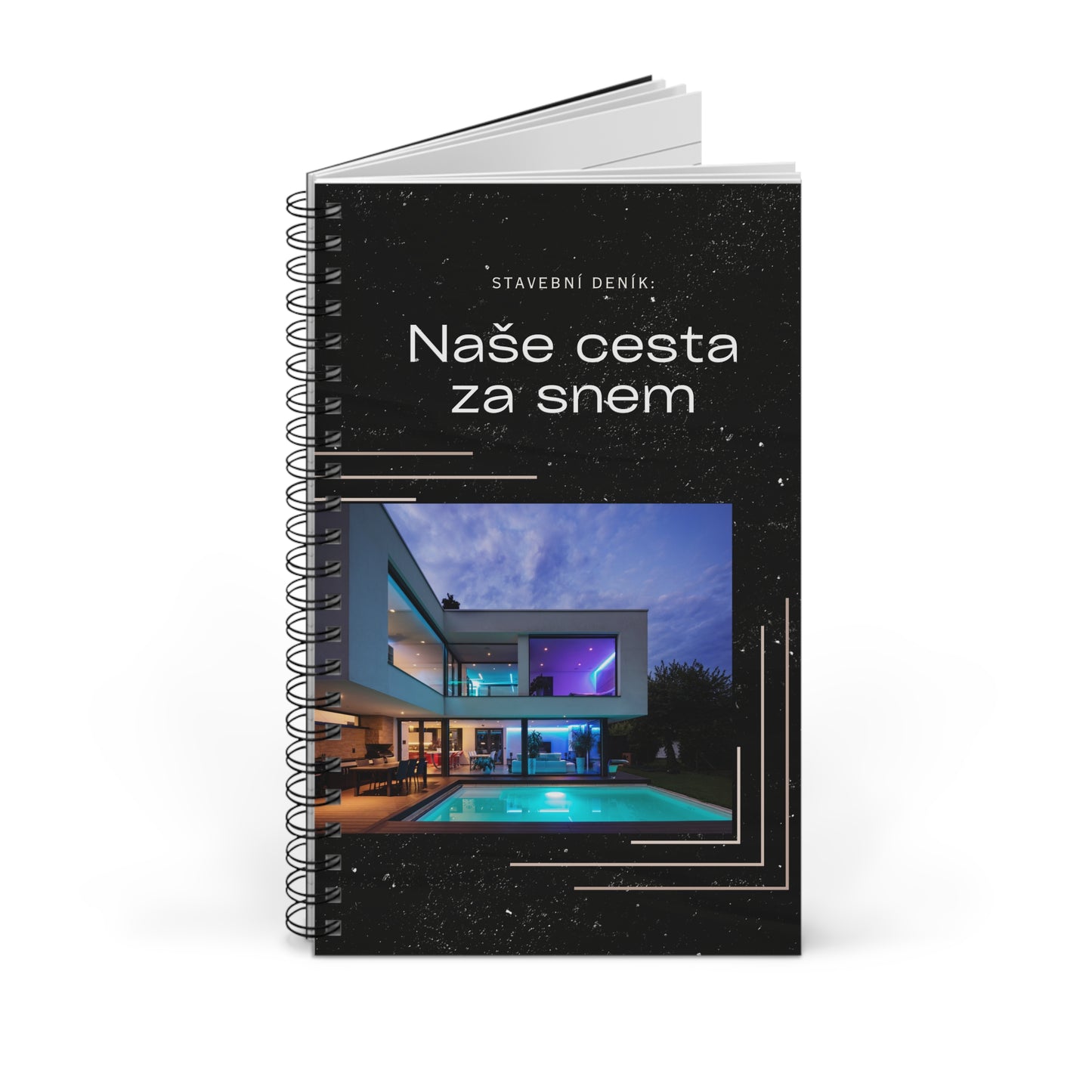 „Naše cesta za snem“ | Zápisník pro plánování vysněného domova