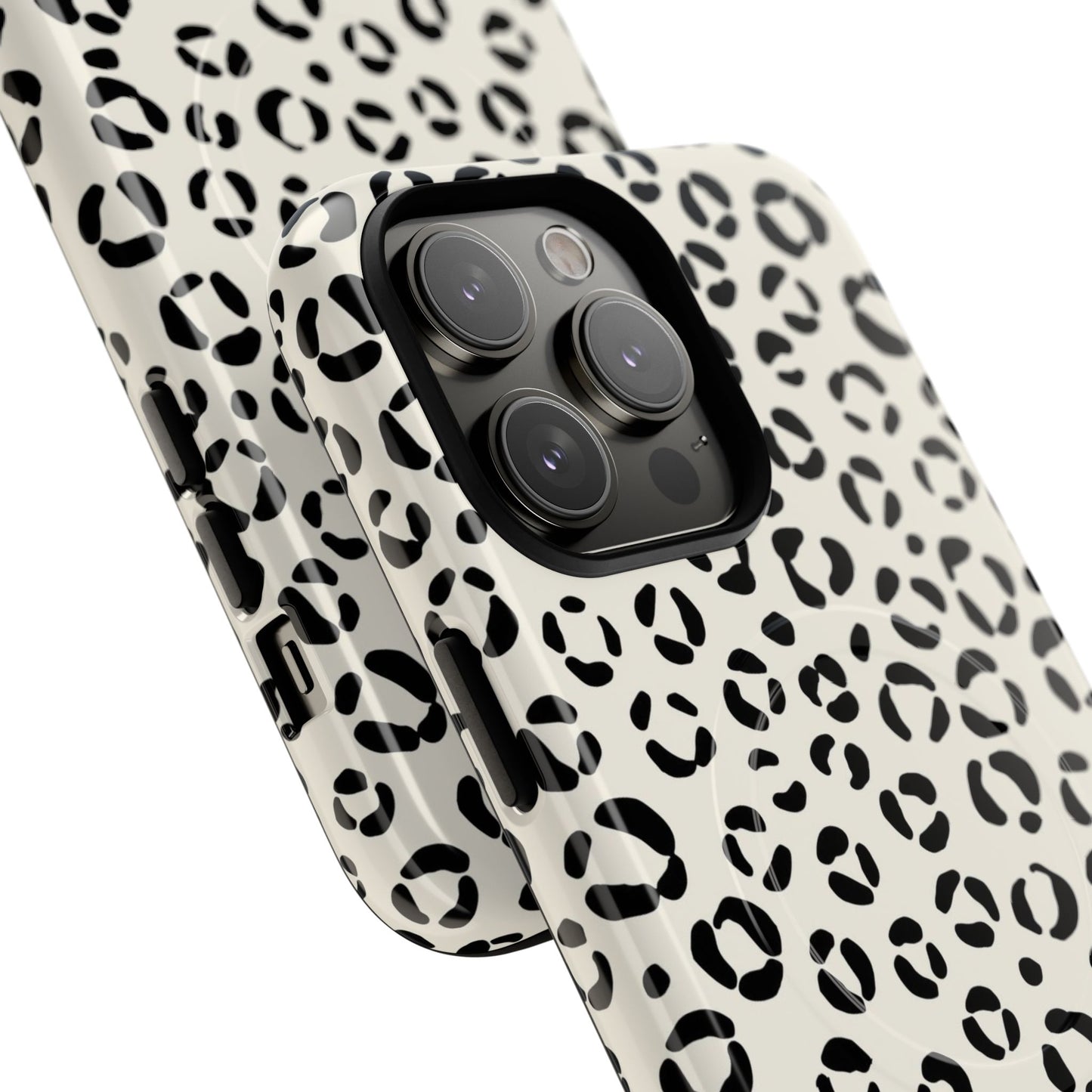 Magnetický MagSafe kryt na mobil s leopardím vzorem | Stylová ochrana, trendy zvířecí design