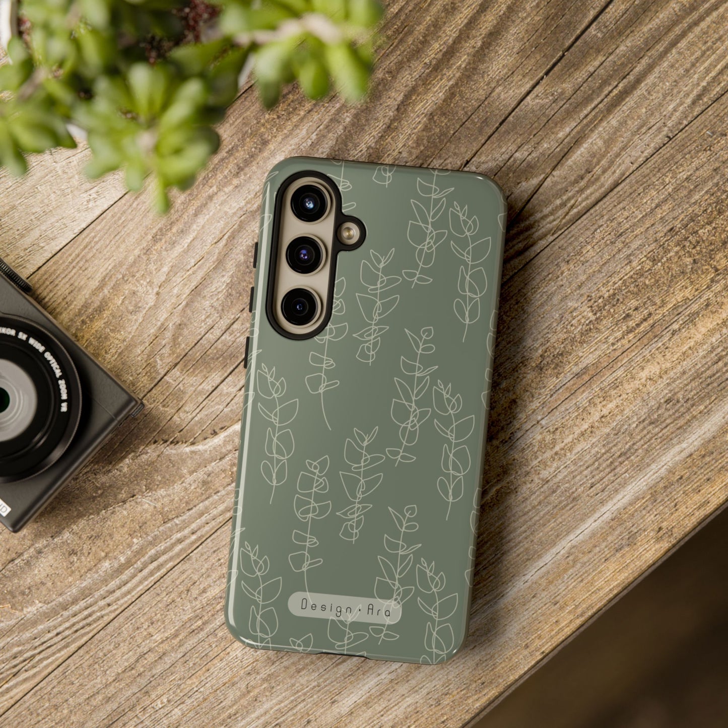 Botanický telefonní kryt – Odolný design inspirovaný přírodou
