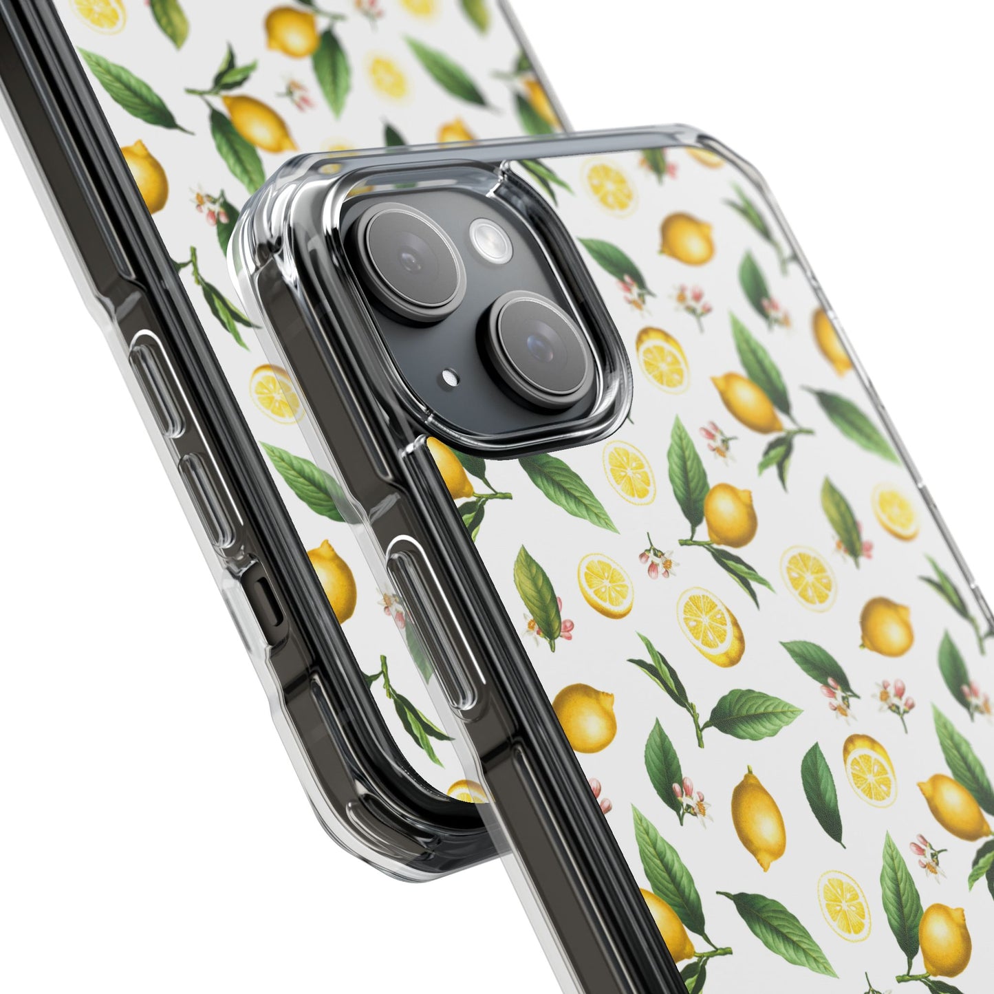 MagSafe kryt s citronovými květy – odolný, stylový, ochranný