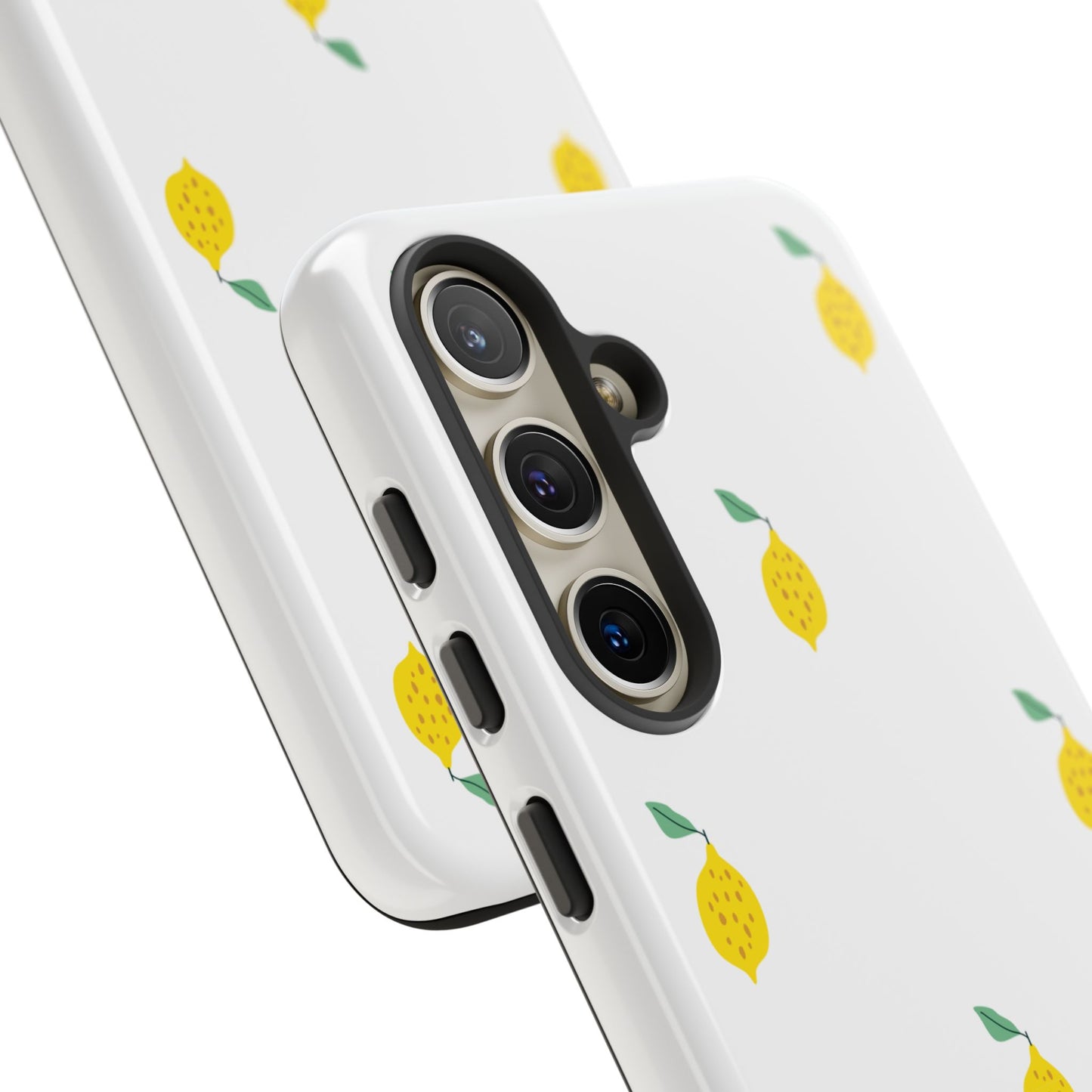 Citrónový vzorovaný kryt na telefon – odolná a stylová ochrana