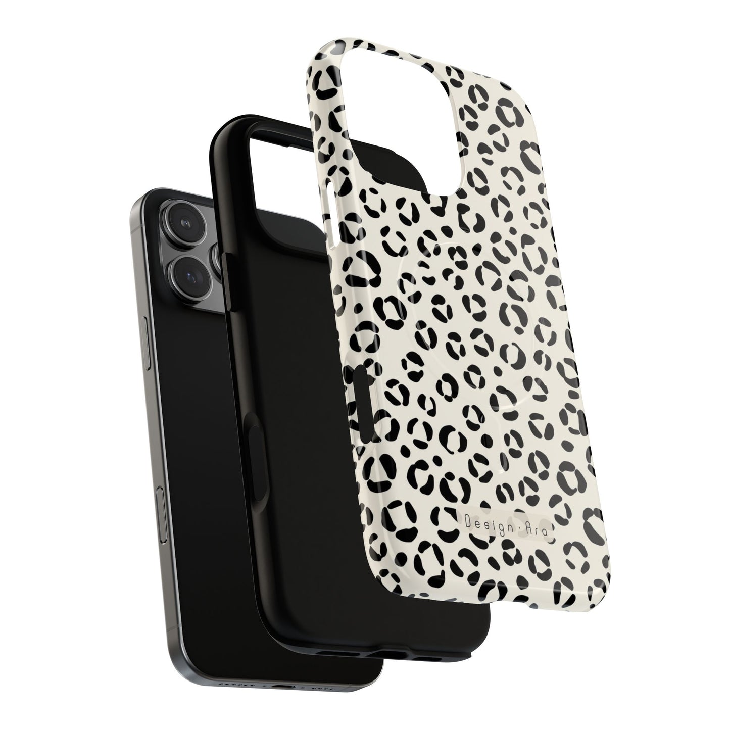 Magnetický MagSafe kryt na mobil s leopardím vzorem | Stylová ochrana, trendy zvířecí design