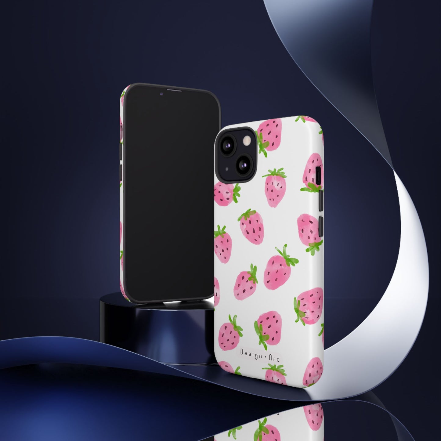 Jahodový kryt na telefon – roztomilé odolné kryty pro milovníky ovoce
