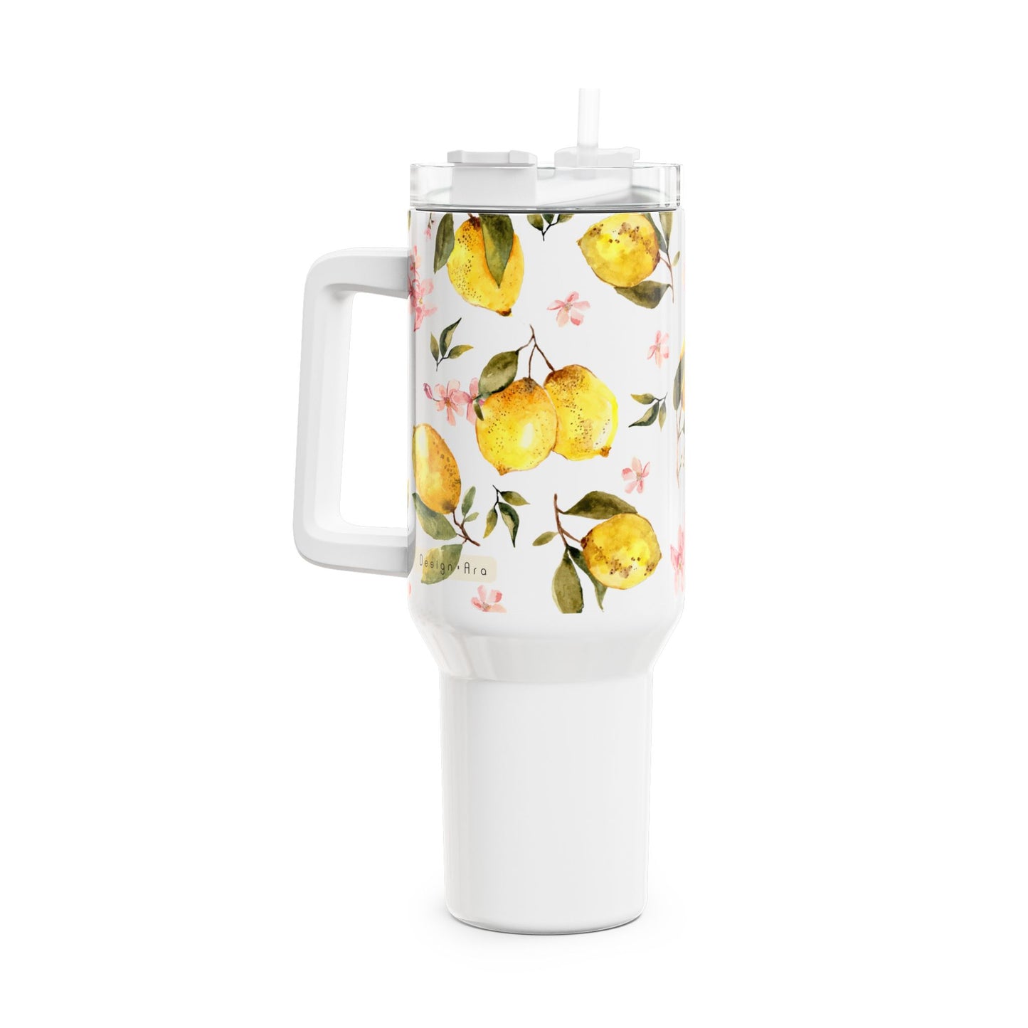 Lemon Blossom termoska – 1,2 l zateplená lahev na letní osvěžení a pikniky
