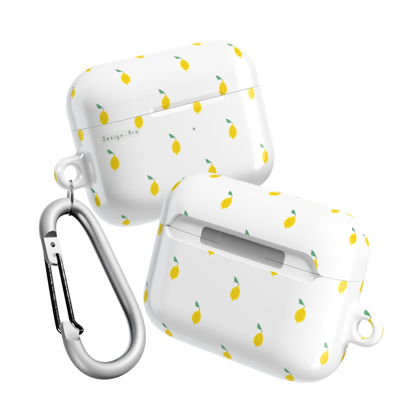 AirPods pouzdro s motivem citronků – svěží a stylová ochrana
