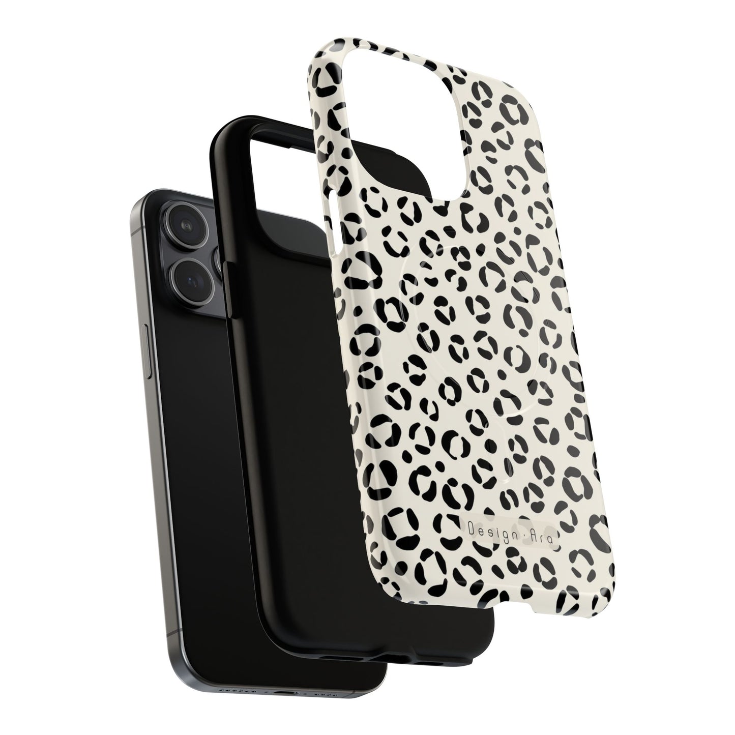 Magnetický MagSafe kryt na mobil s leopardím vzorem | Stylová ochrana, trendy zvířecí design