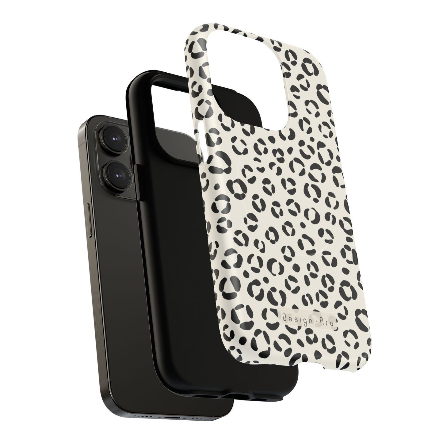Magnetický MagSafe kryt na mobil s leopardím vzorem | Stylová ochrana, trendy zvířecí design