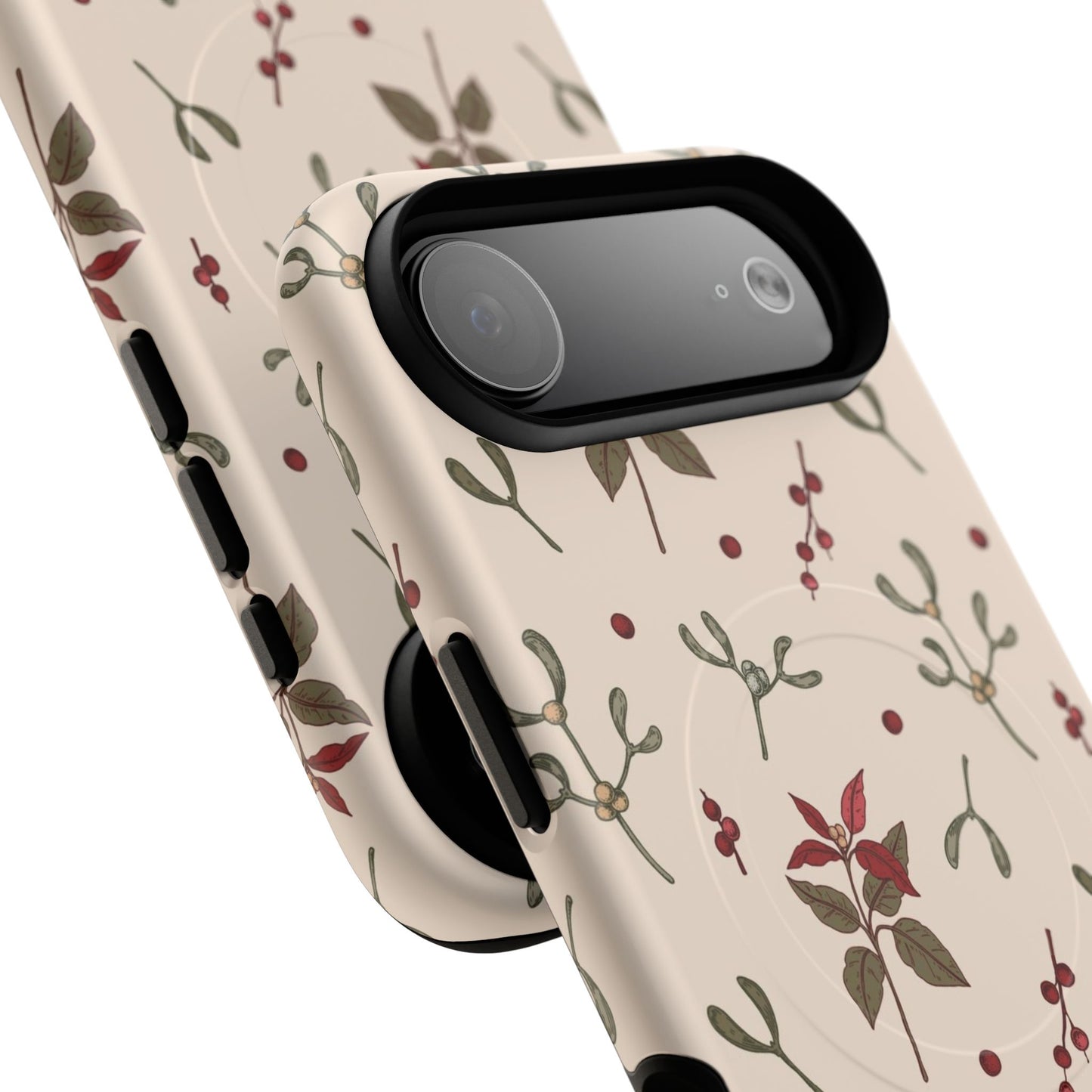 Odolný magnetický kryt na mobil – stylový doplněk, ochrana telefonu, originální dárek pro ni, zimní design