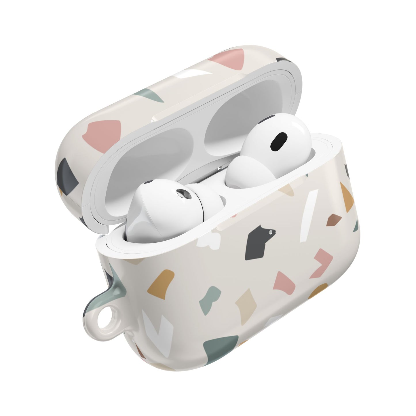 Stylový terrazzo kryt na AirPods – trendy doplněk pro každodenní použití