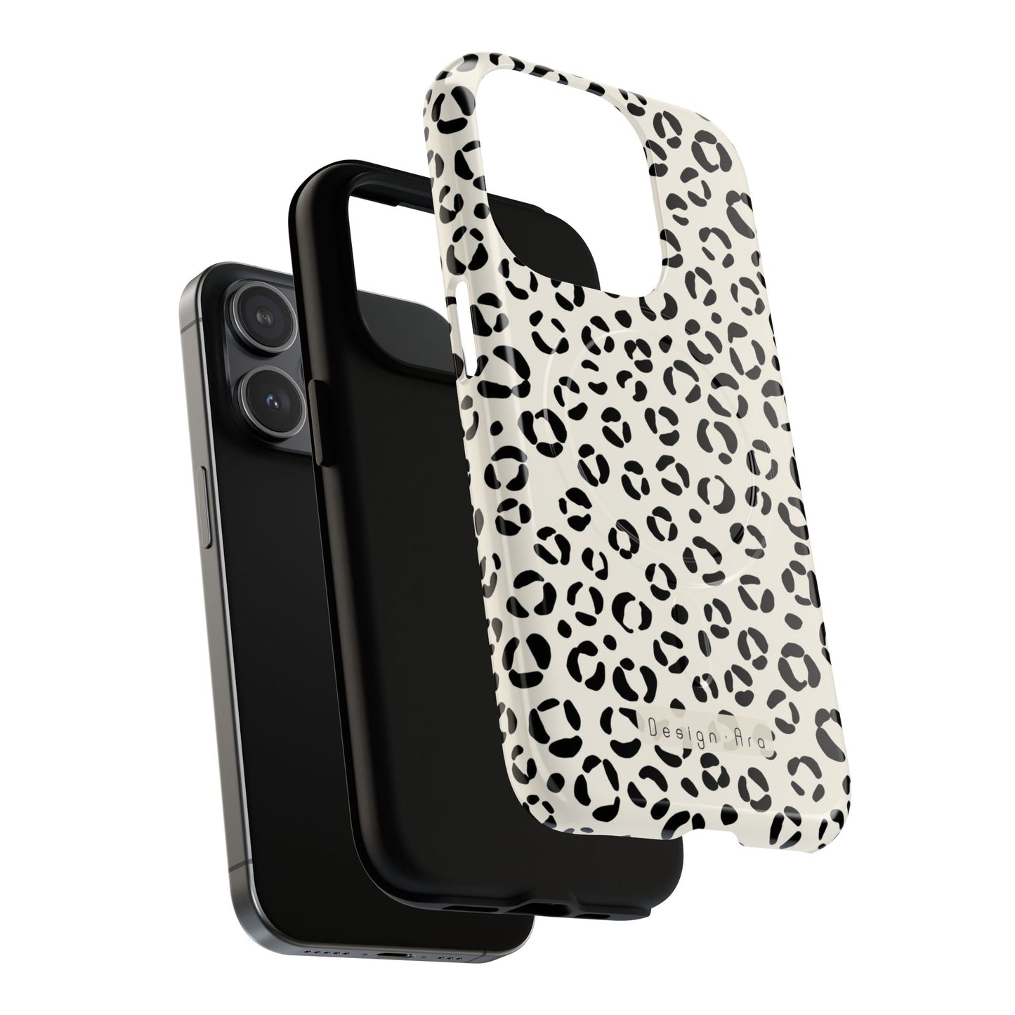 Magnetický MagSafe kryt na mobil s leopardím vzorem | Stylová ochrana, trendy zvířecí design