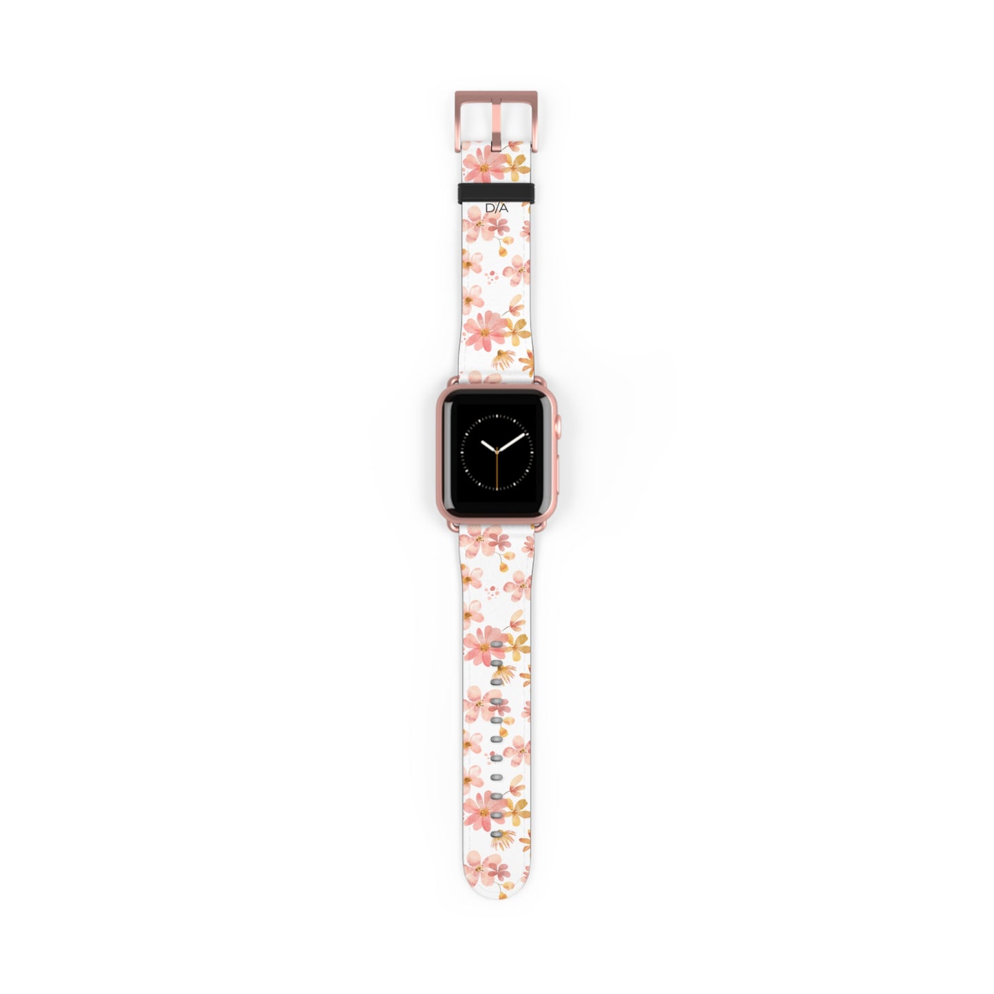 Květinový řemínek na Apple Watch – Stylový motiv kvetoucích květů