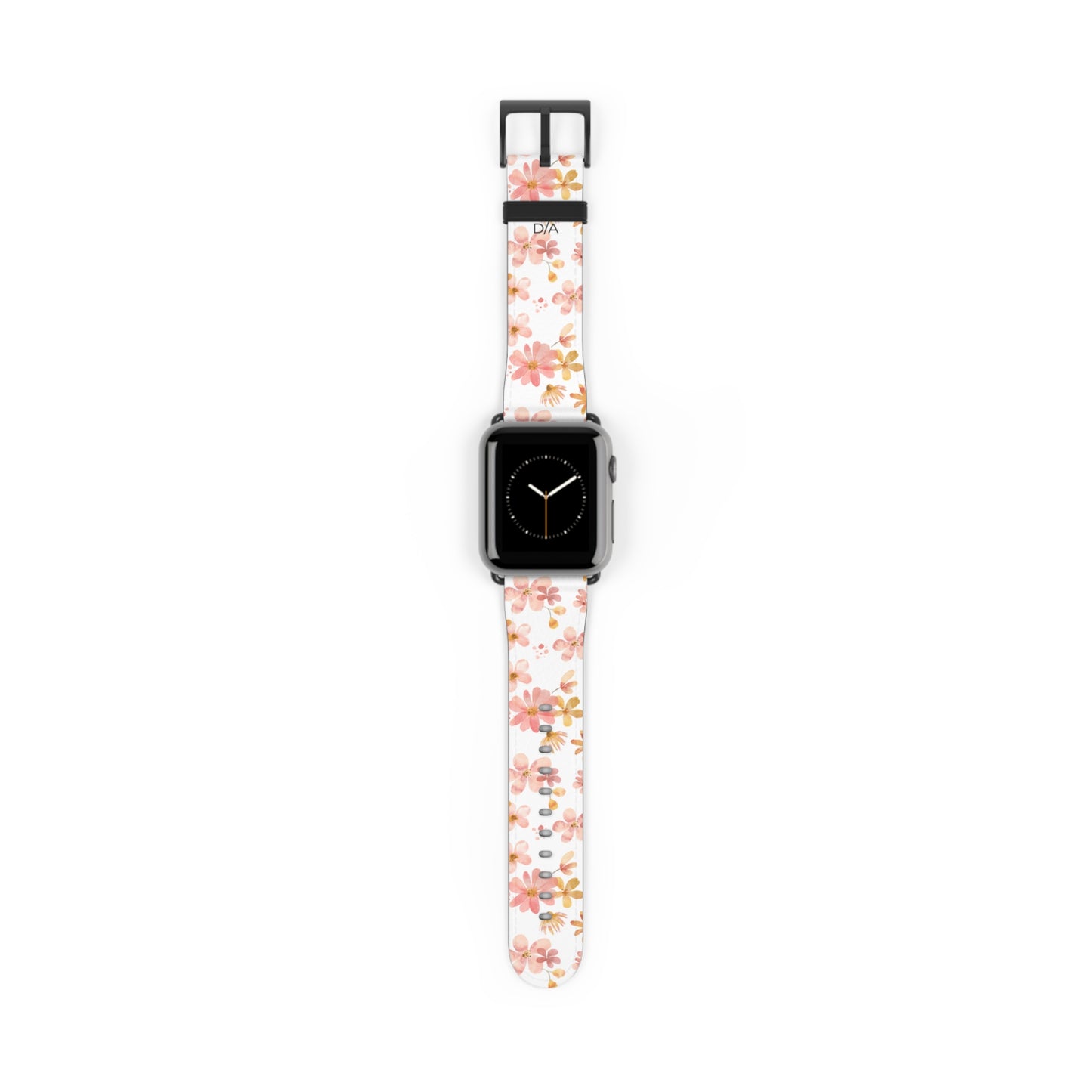 Květinový řemínek na Apple Watch – Stylový motiv kvetoucích květů