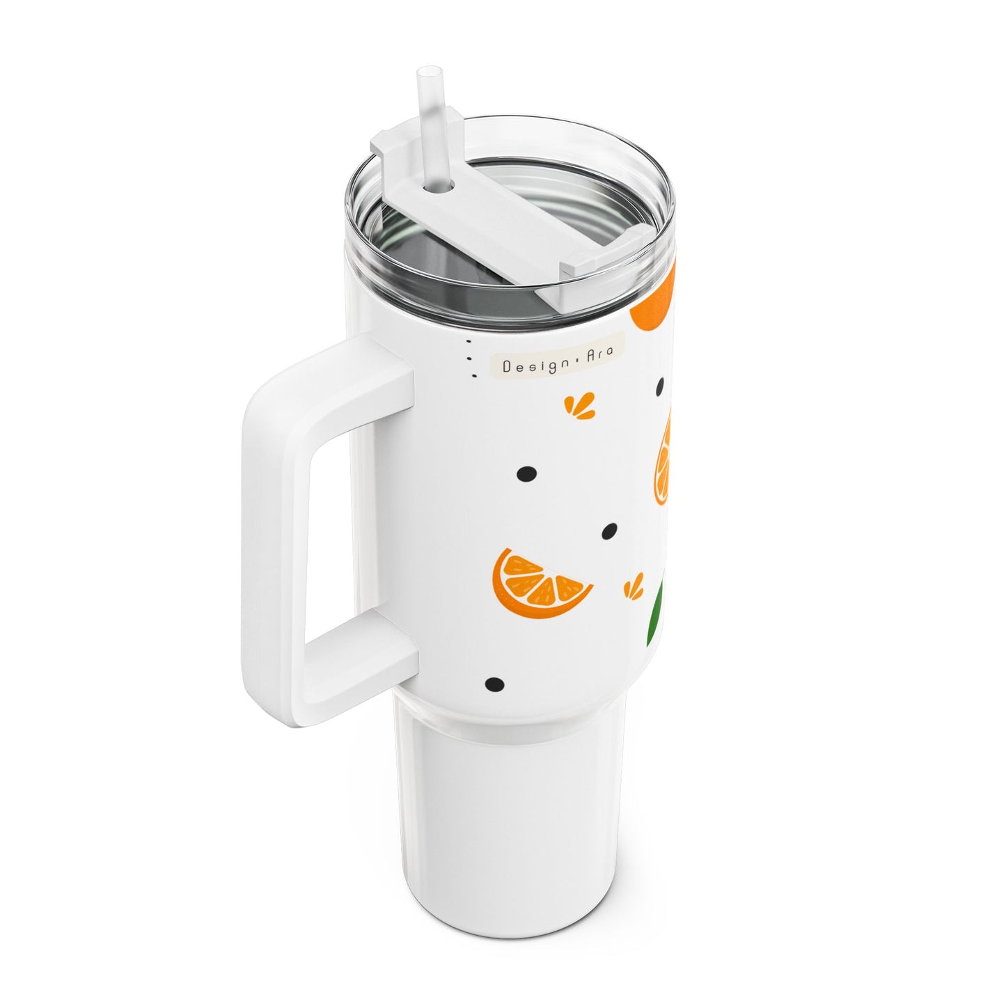 Citrusový Splash tumbler – 1,2l termo nádoba pro letní osvěžení