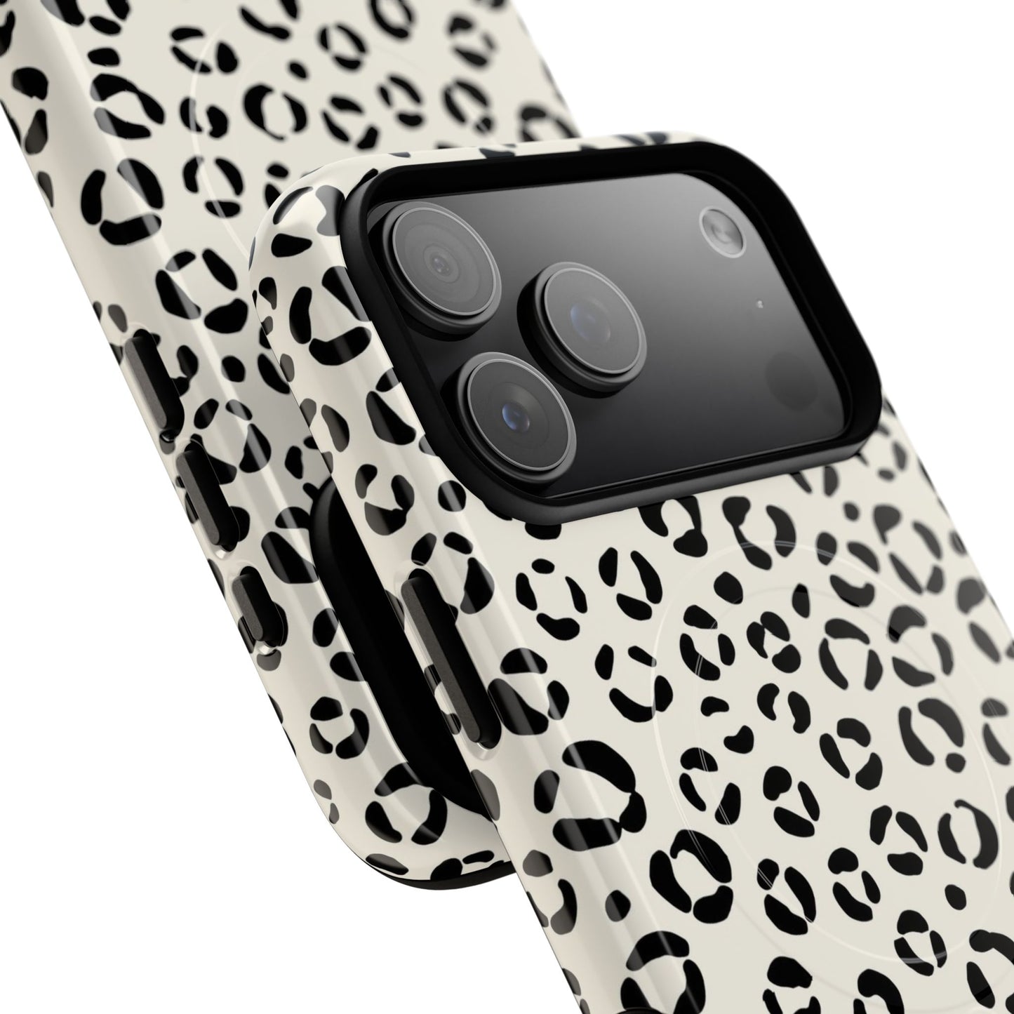 Magnetický MagSafe kryt na mobil s leopardím vzorem | Stylová ochrana, trendy zvířecí design