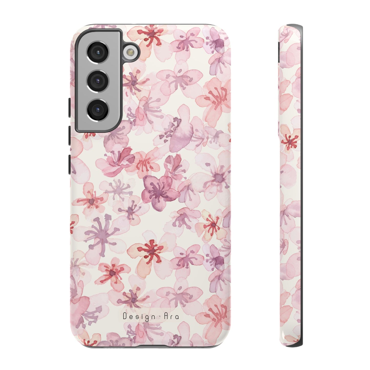 Květinový obal na telefon – Odolný kryt s elegantním motivem