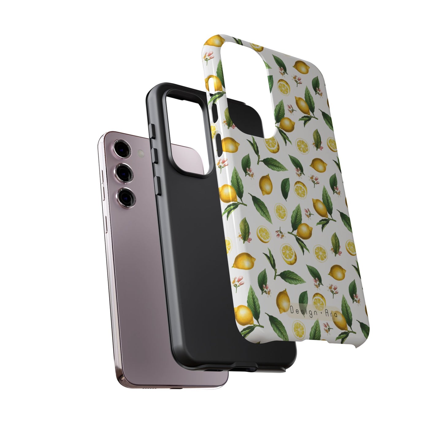 Pouzdro na telefon "Lemon Blossom" – Odolné, stylové a ochranné