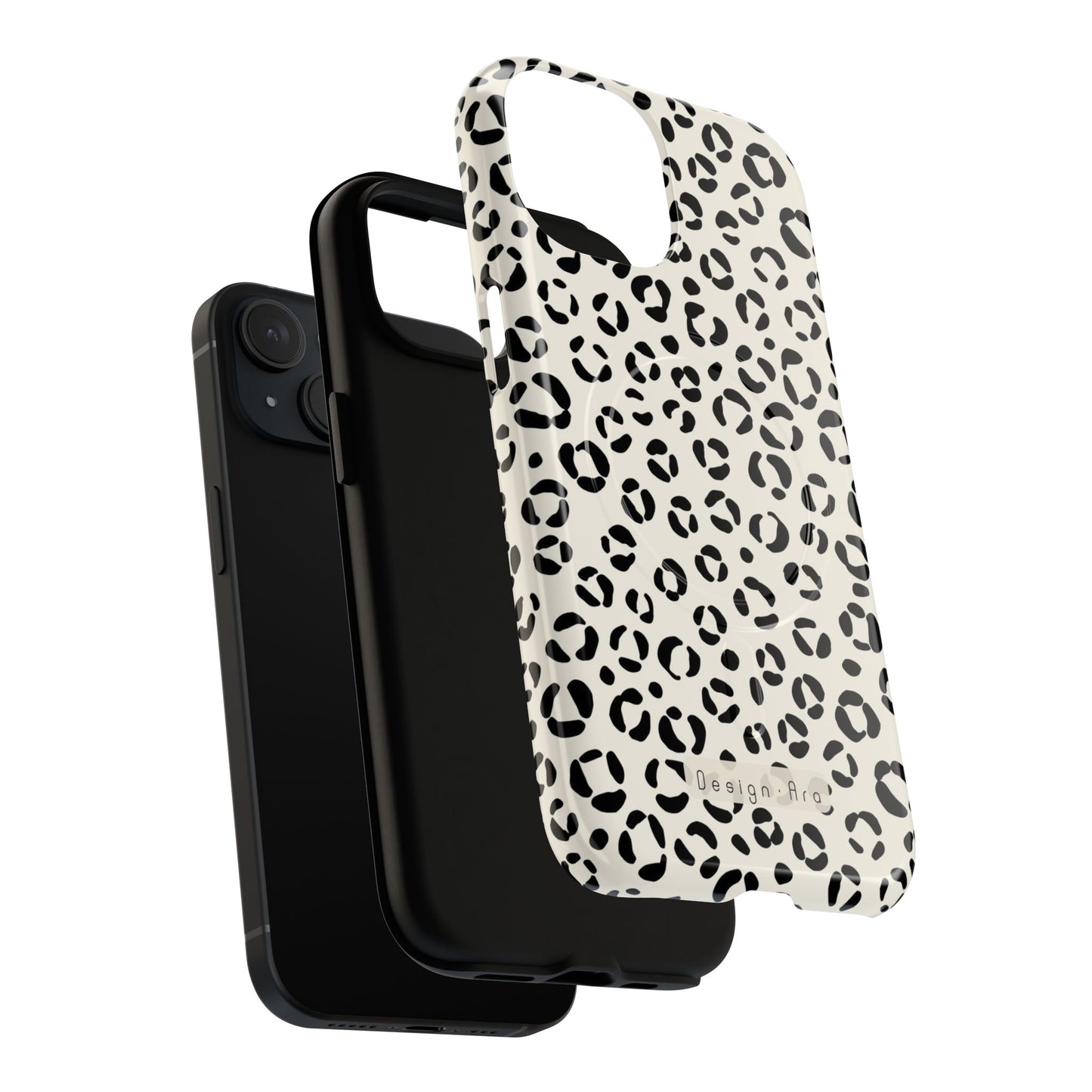 Magnetický MagSafe kryt na mobil s leopardím vzorem | Stylová ochrana, trendy zvířecí design