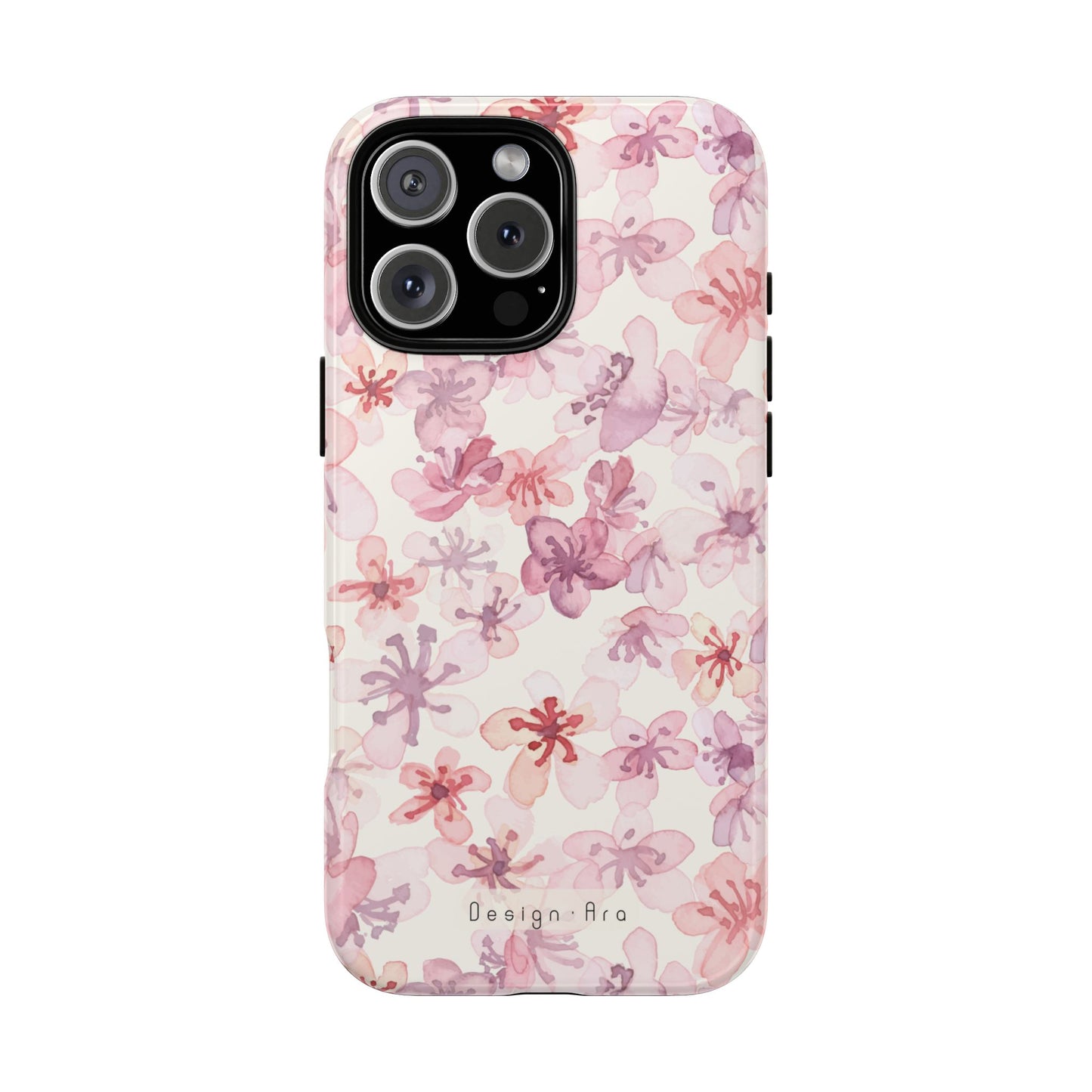 Květinový obal na telefon – Odolný kryt s elegantním motivem
