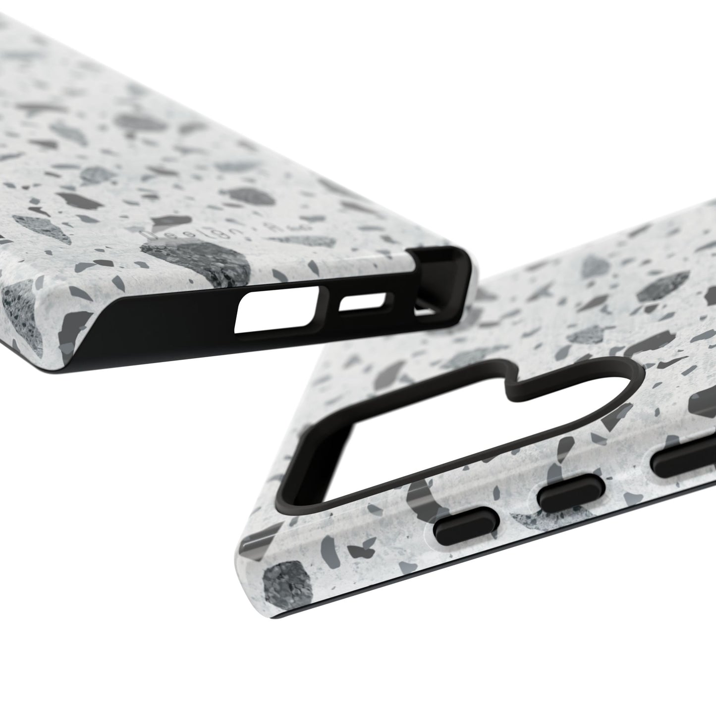 Moderní Terrazzo kryt na telefon – odolný ochranný obal