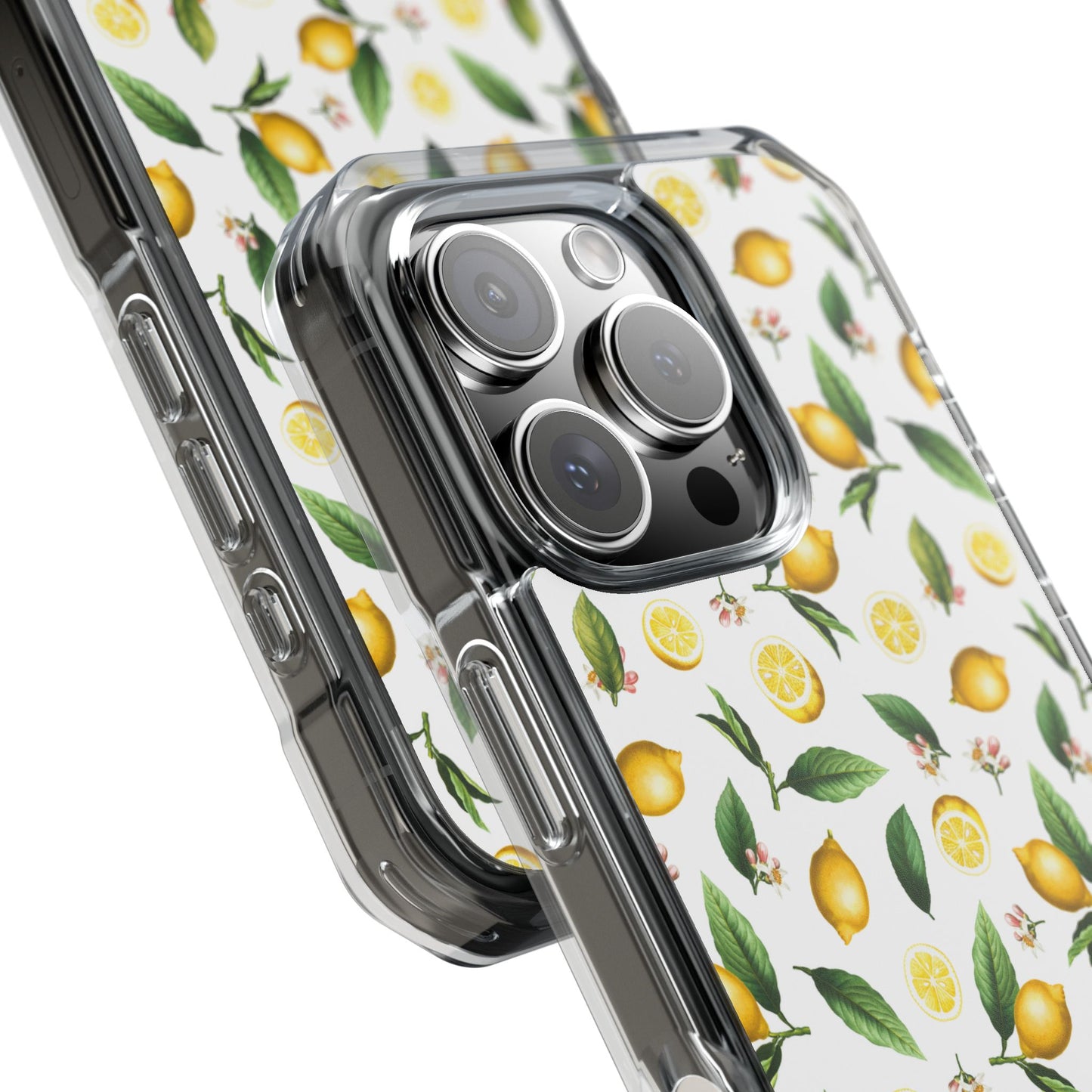 MagSafe kryt s citronovými květy – odolný, stylový, ochranný