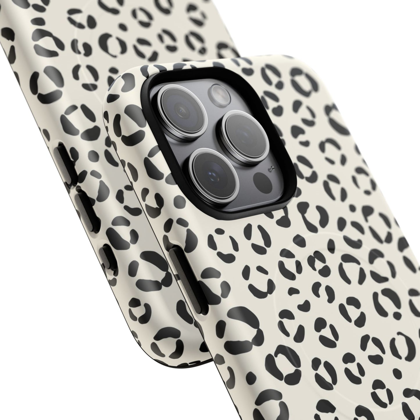 Magnetický MagSafe kryt na mobil s leopardím vzorem | Stylová ochrana, trendy zvířecí design