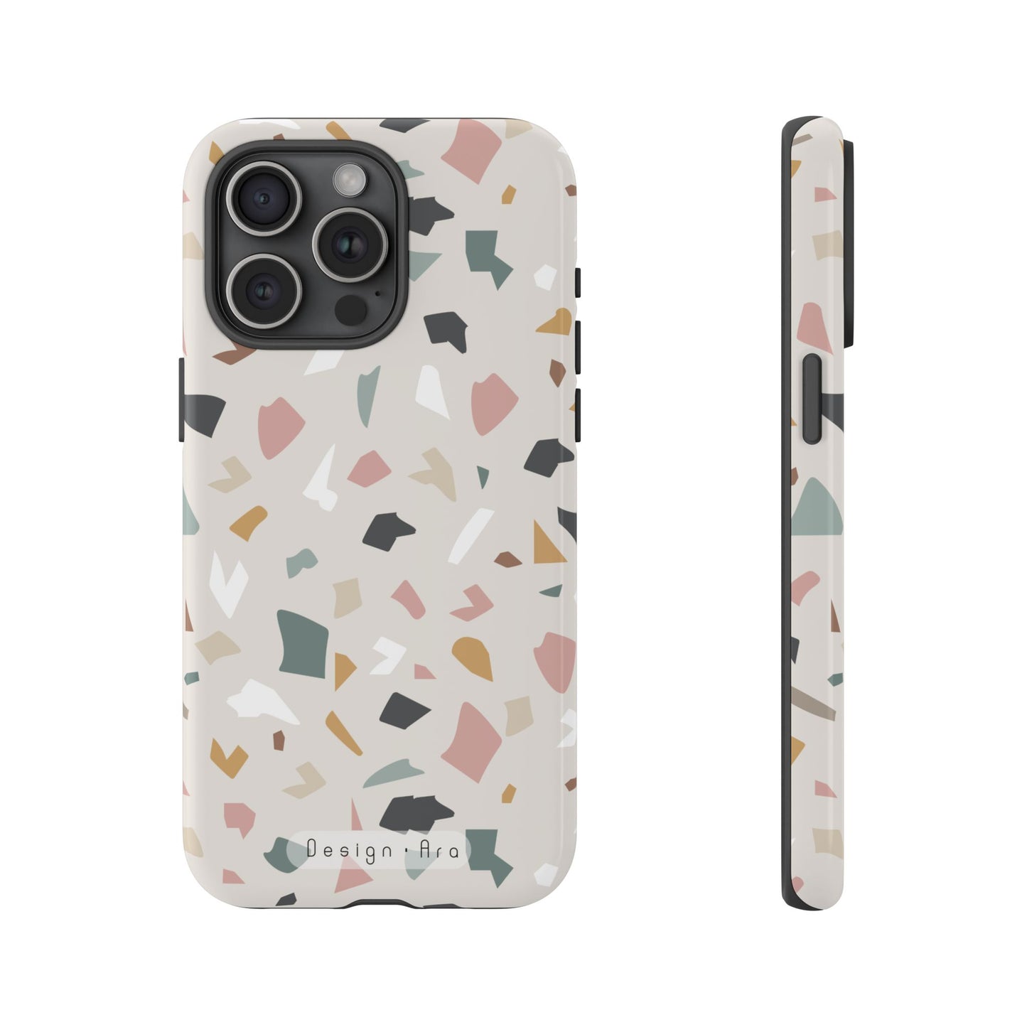 Stylové a trvanlivé pouzdro na telefon s moderním abstraktním designem