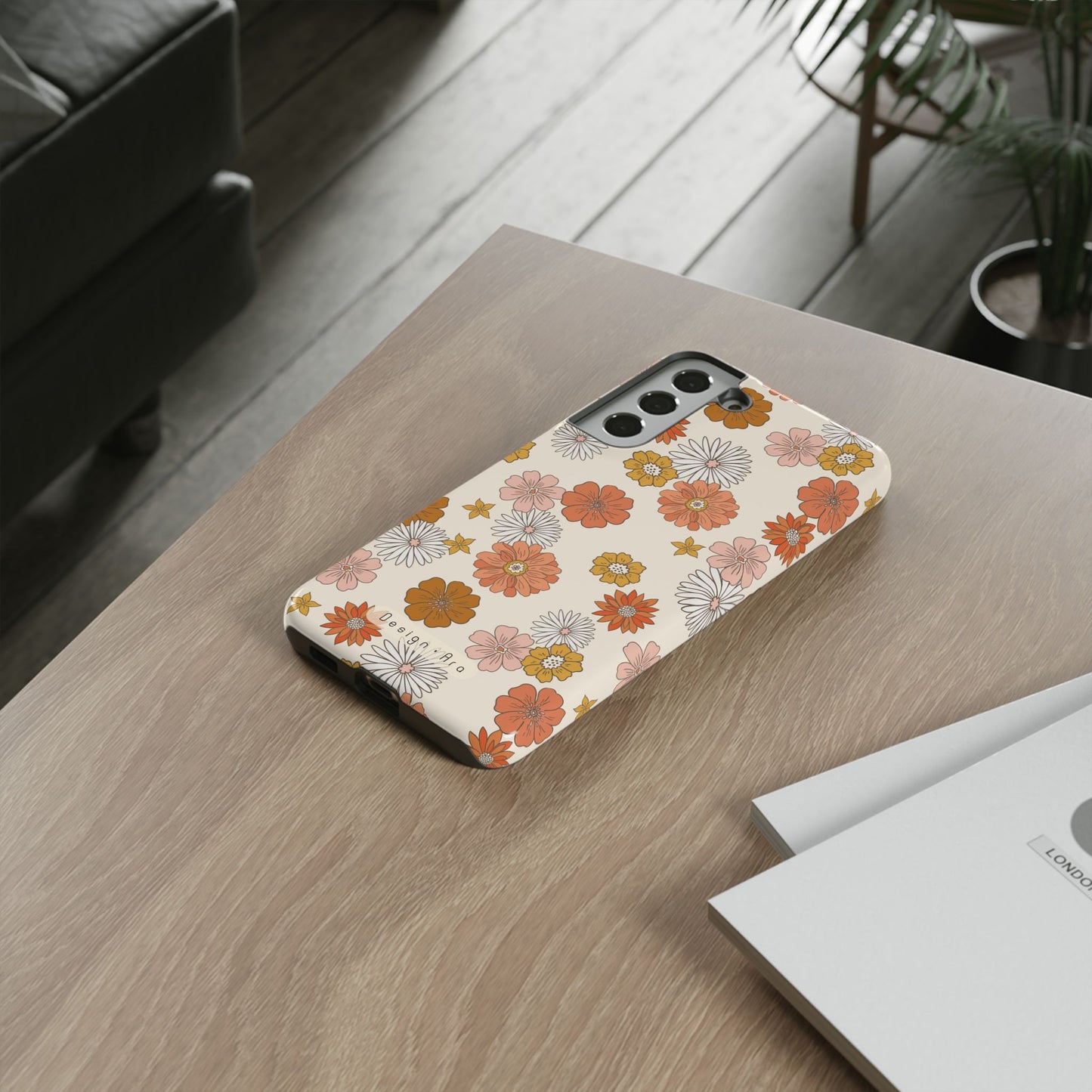 Odolný květinový kryt na telefon – stylová a spolehlivá ochrana