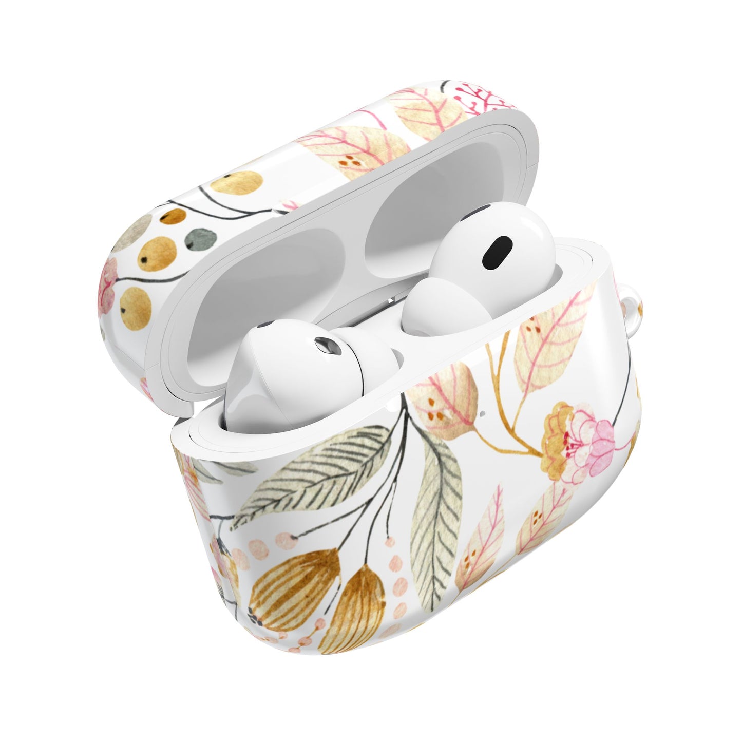 Květinový kryt na AirPods – stylová ochrana pro milovníky hudby