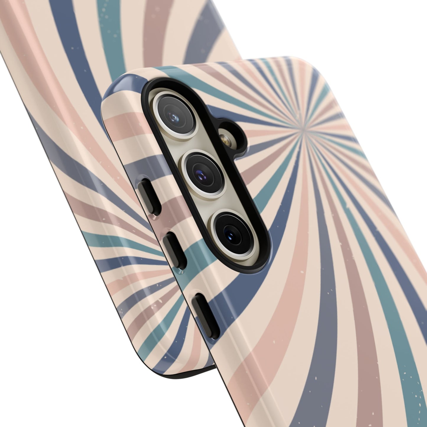 Retro Spiral obal na telefon – odolný a stylový
