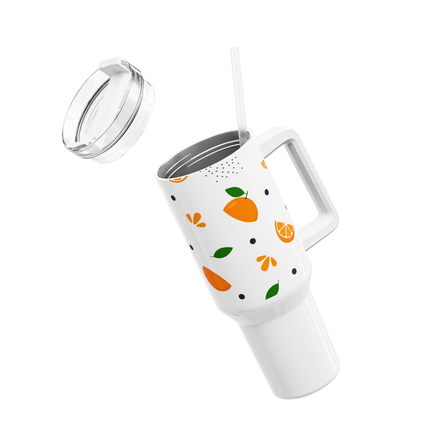 Citrusový Splash tumbler – 1,2l termo nádoba pro letní osvěžení